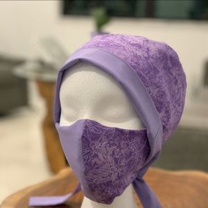 Handmade w/❤️ scrub hats & face masks